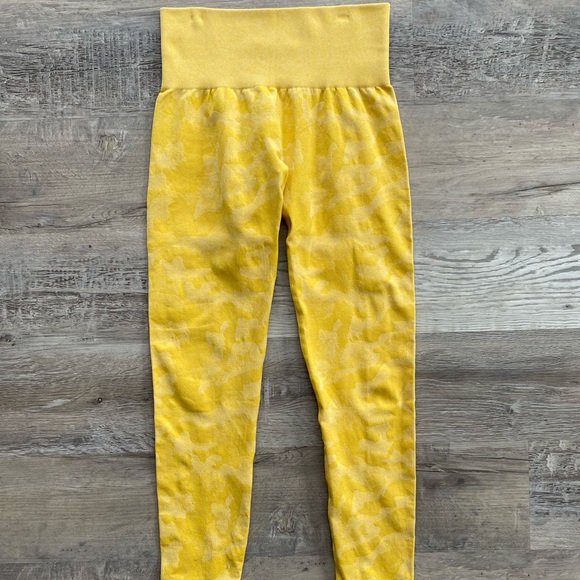 NVGTN Pants - Sunshine Yellow NVGTN Camo Leggings